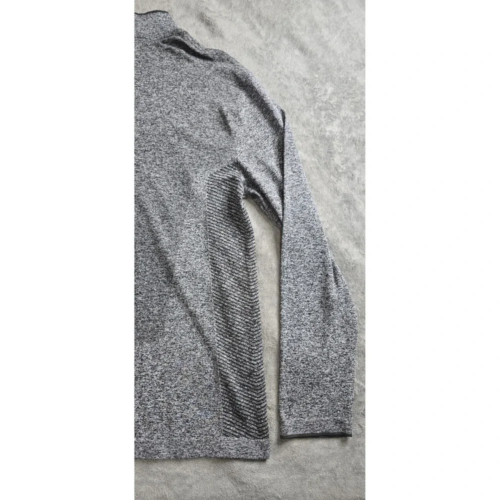 Nike Golf Dri Fit Shirt Mens XL Grey Modern Fit Long Sleeve Performance Stretch